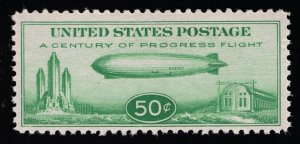 EXCEPTIONAL GENUINE SCOTT #C18 VF-XF MINT OG NH 1933 CHICAGO EXPO GRAF ZEPPELIN 