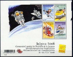 Belgium 2005 -  BELGICA 2006 YOUTH PHILATELY   - MNH  Sheet   # 2064