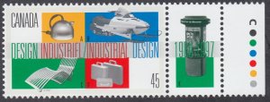 Canada - #1654 Industrial Design with Tab - MNH