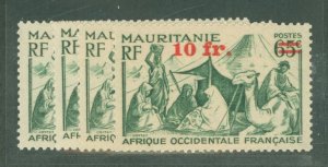 French West Africa #4-7 Mint (NH) Single (Complete Set)