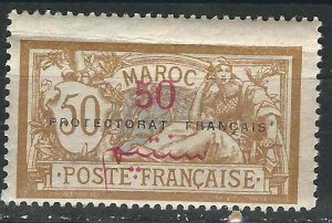 French Morocco 51 Y&T 50  MNH F/VF 1914 SCV $4.00