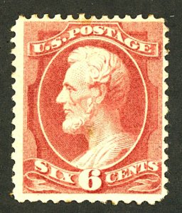 U.S. #208 MINT OG LH