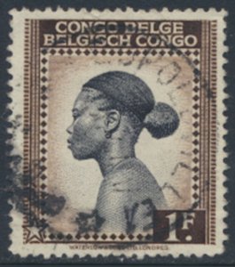 Belgium Congo  Used    SC# 196  please see details and scans 