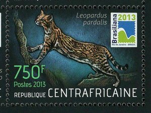 Wildcats Stamp Puma Concolor Leopardus Colocolo S/S MNH #4256-4259 