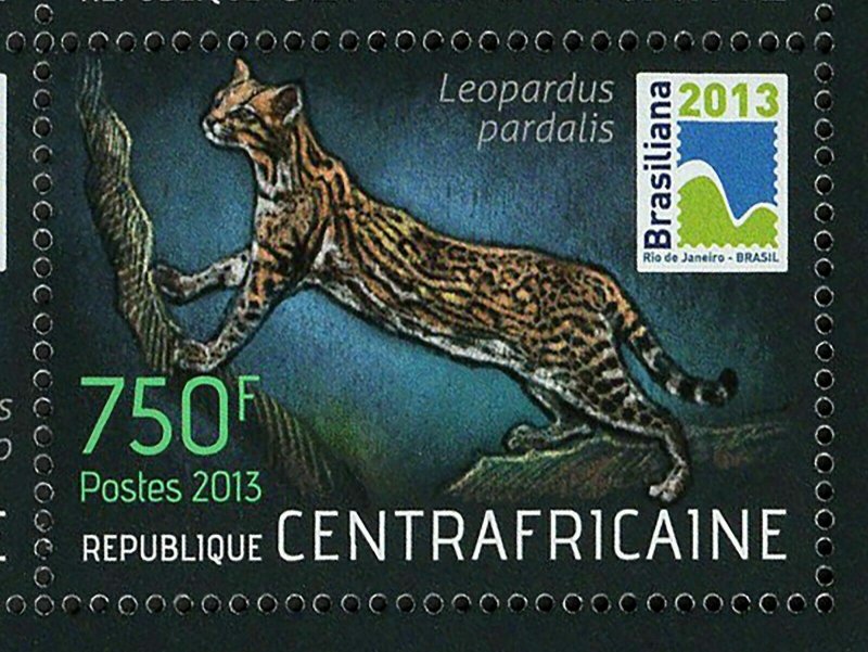 Wildcats Stamp Puma Concolor Leopardus Colocolo S/S MNH #4256-4259 