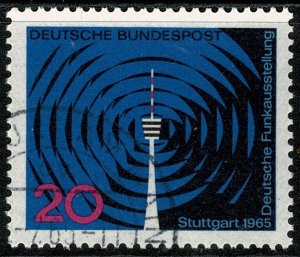 GERMANY 1965 RADIO EXHIBITION STUTTGART USED (VFU) P.14 SG1402 SUPERB