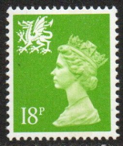 Great Britain Wales & Monmouthshire Sc #WMMH34 MNH