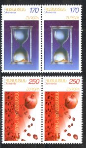 Armenia Sc# 670-671 MNH h pair 2003 Europa