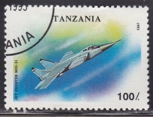 Tanzania 1164 Aircraft 1993