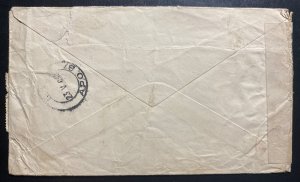 1945 Tanganyika Army Post Office Censored Airmail Cover to Kerry Ireland 