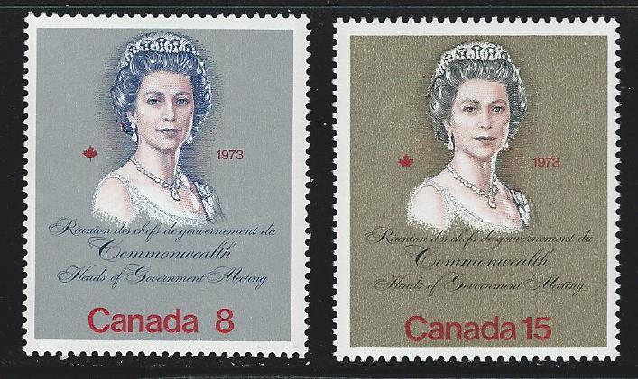 Canada MNH Scott cat.# 620 - 621