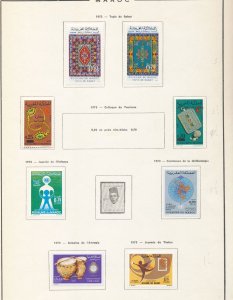 Maroc Morocco 1972/73 Sport Wildlife Flowers MH (Apx 60) CP792