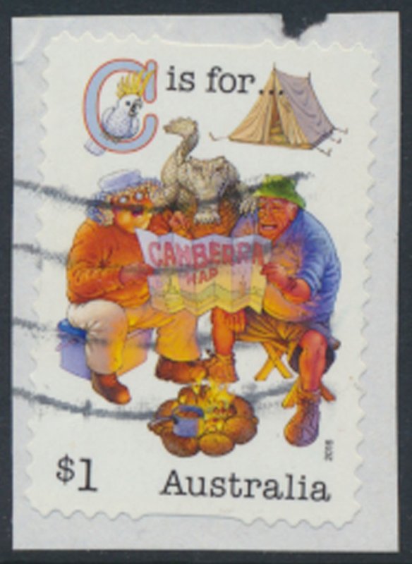 Australia  Used Alphabet 2016  see details & scan