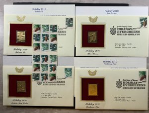 Scott 4482-4485b Forever Holiday Evergreens ATM Booklet MNH and First Day Issue