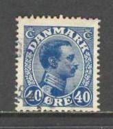 DENMARK Sc# 118 USED FVF King Christian X