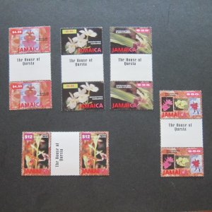 Jamaica Sc 873-877 Folwer G-Pair(Questa) Set MNH