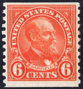 SC#723 6¢ Garfield Coil Single (1932) MLH