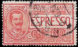 Italy 1922 Sc E3 U f