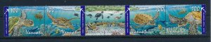 [39196] Vanuatu 2011 Marine life sea turtles  MNH