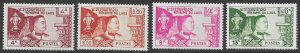 Laos Scott 52-55 MNH King Sisavang Vong set of 1959