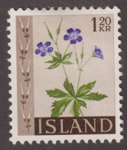 Iceland 330 Wild Geranium 1960