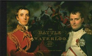 2015 DY14 Battle of Waterloo Prestige Booklet Complete in Superb U/M Condition