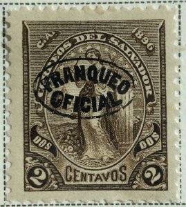 AlexStamps EL SALVADOR #O2 VF Mint 