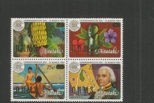 AITUTAKI SCOTT O29-32 MNH 