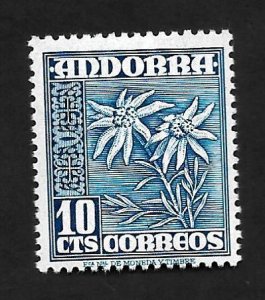 Spanish Andorra 1953 - MNH - Scott #39