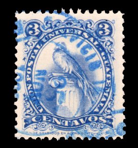 GUATEMALA STAMP 1957. SCOTT # 369. USED. # 6