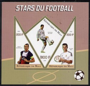 MALI - 2015 - Football Stars - Perf 3v Sheet - MNH-Private Issue