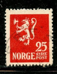 Norway # 120, Used.