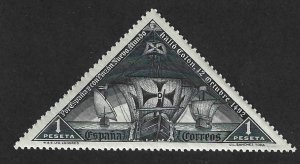 SPAIN Scott #430 Mint 1p Santa Maria, Nina & Pinta 2019 CV $6.50