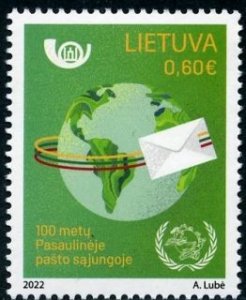 Lithuania Litauen 2022 UPU From the history of the postage Stamp MNH