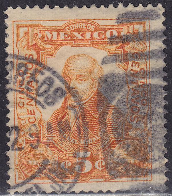 Mexico 314 USED 1910 Miguel Hidalgo