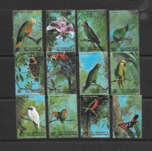 BIRDS - ST VINCENT #2616a-l  MNH