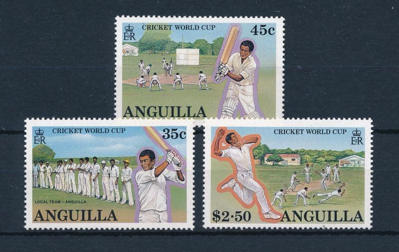 [58230] Anguilla 1987 Cricket World Cup from set MNH