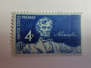 SCOTT #1116 LINCOLN SINGLE MINT NEVER HINGED