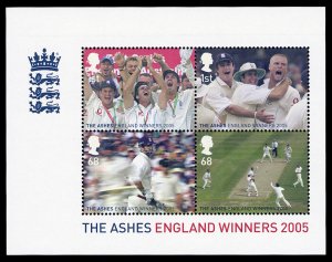 Great Britain 2005 - The Ashes    MNH S/Sheet # 2320