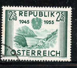 Austria #603, Used.