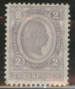 Austria Osterreich Scott 84 MH* CV$52