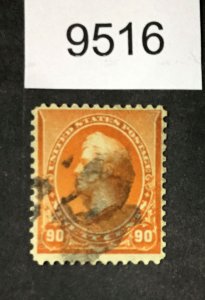 MOMEN: US STAMPS #229 USED  LOT #9516