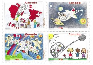 Canada  1862 a   2000  block 4  VF NH