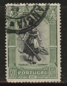 Portugal  Scott 431 Used from 1927 Second Independence Issue