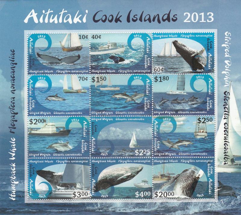 Aitutaki #612 MNH  CV $62.50 (A15589L)