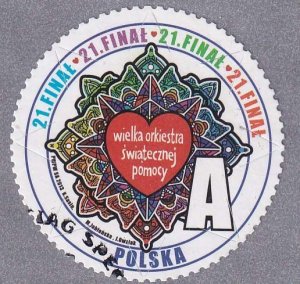 Poland 2013 Sc 4065 21st Concert The Great Holiday Help Orchestra Stamp Used