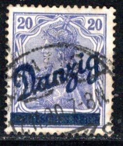 Danzig - Scott # 38, used