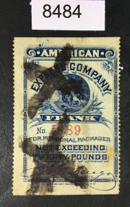 US STAMPS # 1m AMERICAN EXPRESS LABELS CV. $ LOT #8484