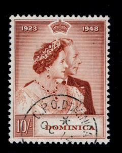 VINTAGE: DOMINICA 1948 USD,BH,LH SCOTT # 115 $ 32.50 LOT # VSADMC1948C