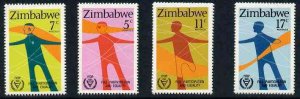 ZIMBABWE - 1981 - Year of the Disabled - Perf 4v Set - Mint Never Hinged